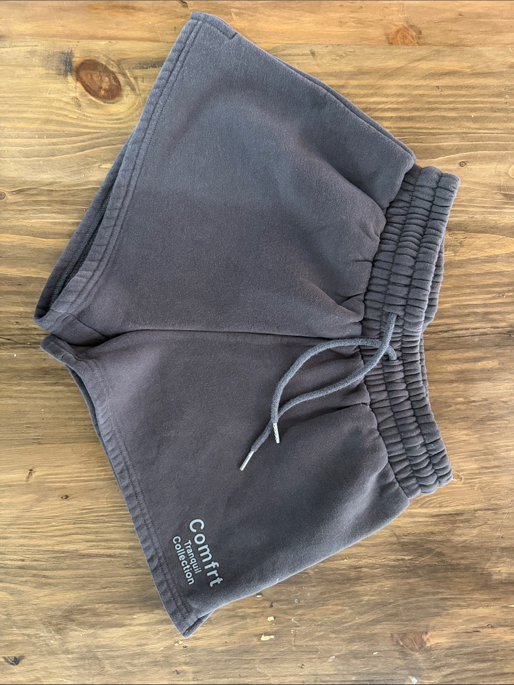 Comfort Collection High-Waist Womens Shorts — Charcoal